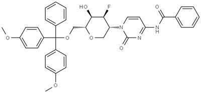 CAS#1117903-15-7|N- (1-[(3R, 6R) -6-[(BIS (4-metoksyfenylo) (fenylo) metoksy) metylo] -4-fluoro-5-hydroksyoksypan-3-ylo] -2-okso-1,2-dihydropyrimidyna-4--4-ylo) benzamid