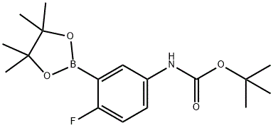 CAS#1449135-41-4|Tert-butyl N- (4-fluoro-3- (tetrametylo-1,3,2-dioksaborolan-2-ylo) fenylo) karbaminian