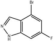 CAS#885520-35-4|4-bromo-6-fluoro-2H-indazol